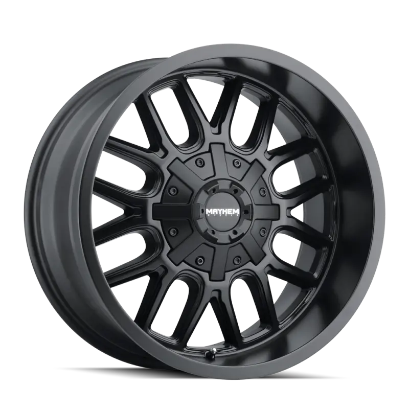 Mayhem 8107 Cogent 20X9 / 6X135 Bp / -8Mm Offset / 106Mm Hub Matte Black Wheel 1