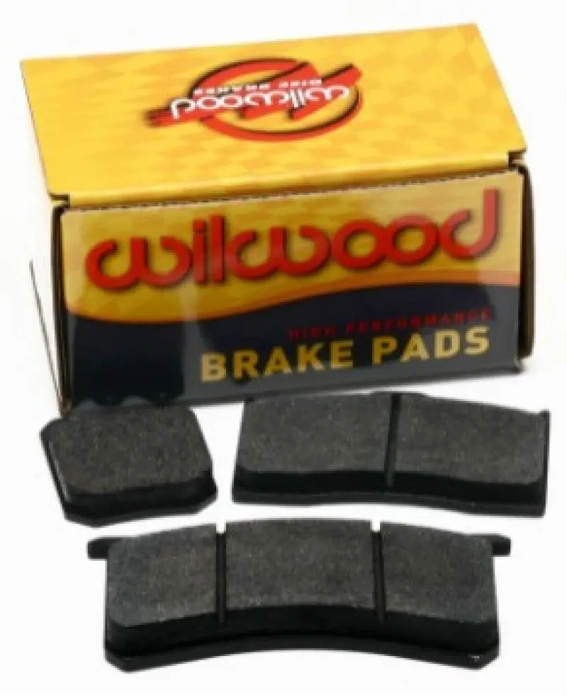 Wilwood Bp-10 Brake Pad Set For Dls, Dls Floater, And Dps 3-Hole Calipers (Model 6812) 1