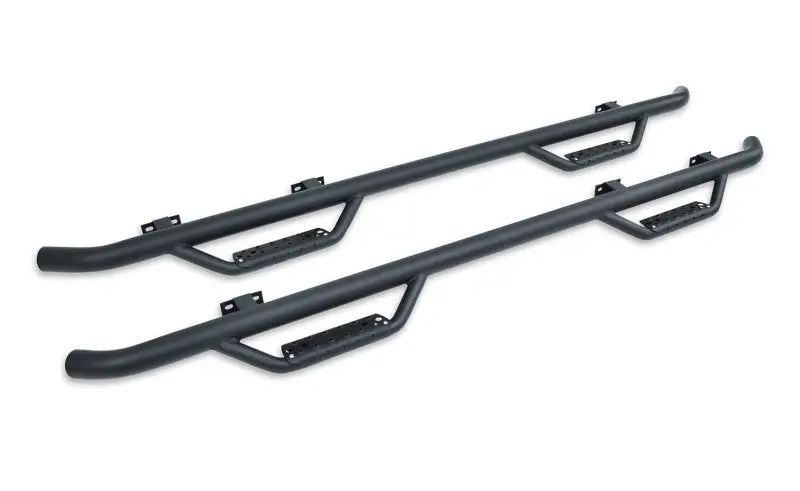 Go Rhino Dominator Extreme D2 Side Steps – Textured Black, 73" Length 1