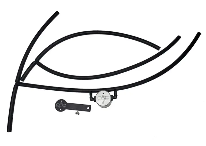J&L Oil Separator – Passenger Side, For 2016–2021 Nissan Titan 5.6L (Clear Anodized) 1
