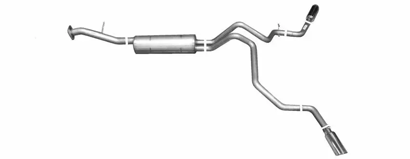 Gibson Cat-Back Dual Exhaust System – Aluminized Steel, For 2000–2001 Chevrolet Tahoe 4.8L 1