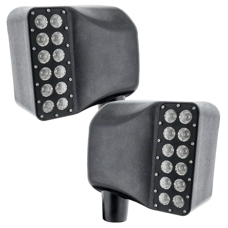 Oracle Off-Road Side Mirrors – Led Illuminated, 6000K White Light, For Jeep Wrangler Jk 1