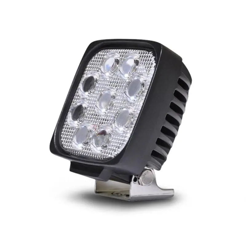 Dv8 Off-Road 5-Inch Square Led Spot Light – 27W Main + 3W Auxiliary, Black Housing 1