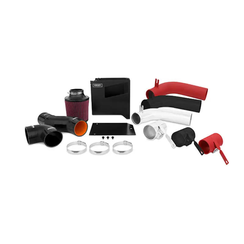 Mishimoto Performance Cold Air Intake System With Enclosed Box – 2015 Subaru Wrx (Wrinkle Red) 1