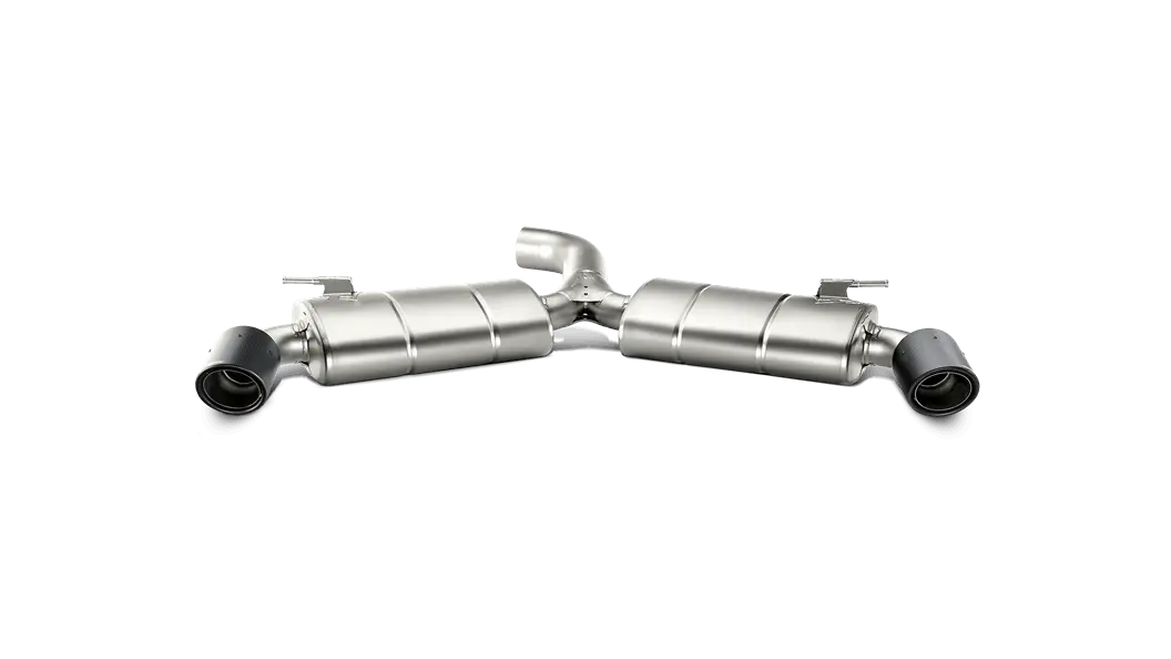 Akrapovič Titanium Slip-On Exhaust With Carbon Fiber Tips – Designed For 2013–2017 Volkswagen Golf Gti Mk7 1