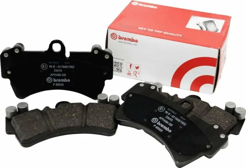 Brembo Nao Ceramic Brake Pads – Front Set For 2015–2017 Wrx Sti & 2017–2020 Brz 1