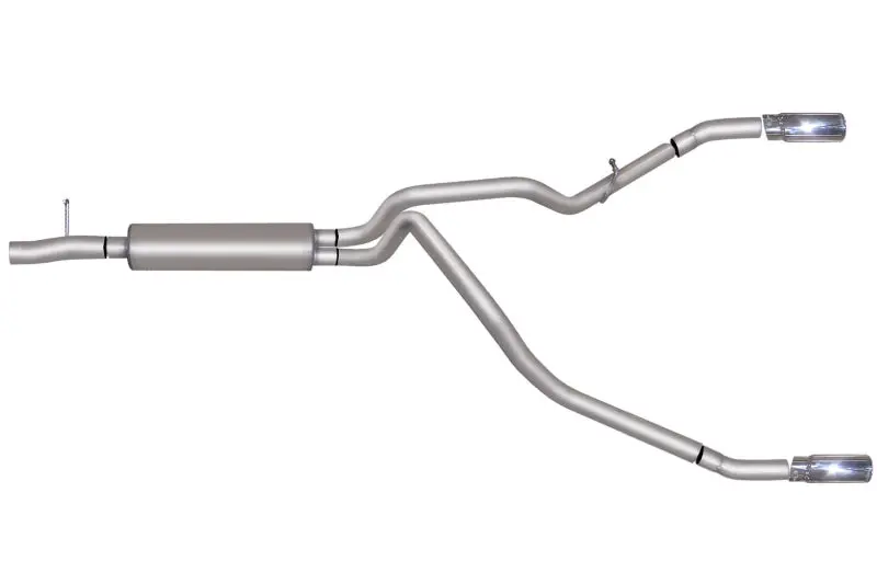 Gibson Stainless Steel Cat-Back Dual Split Exhaust – For 2011–2016 Ford F-250 Super Duty Lariat 6.2L 1