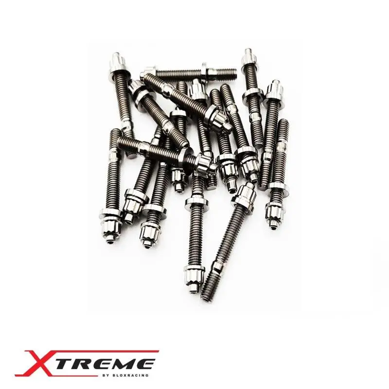 Blox Racing Titanium M8×1.25×55Mm Single-Piece Bolt 1