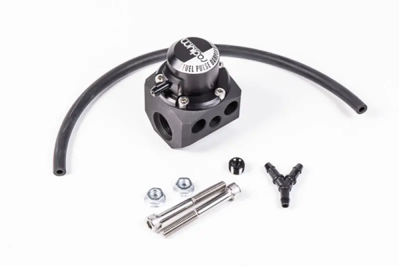 Radium Engineering Inline Pulse Damper – 8An Fitting, Extra-Range Fuel Rail Application 1