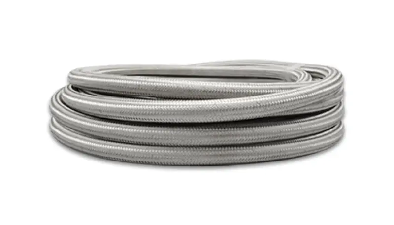 Vibrant Ss Braided Ptfe-Lined Flex Hose – -6 An, 0.32-Inch Id, Sold By 20-Foot Roll 1
